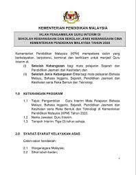 Mypt3 difahamkan ada yang tidak faham maksud dan apa itu guru interim untuk jawatan kosong ini. Pengambilan Guru Interim Sekolah Kebangsaan Sekolah Jenis Kebangsaan Cina Bagi Tahun 2020 Ejawatankini Com