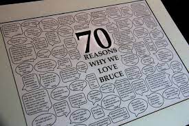I wish you a joyous and remarkable 70th birthday. Sometimes Creative 70th Birthday Gift Could Be For Any Age Though Or Any Reason 70th Birthday Gifts 70th Birthday Parties 70th Birthday