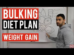 Bodybuilding Bulking Weight Gain Diet Plan Hindi Punjabi