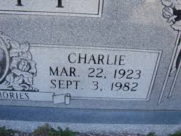 Charlie Alcott (1923-1982)