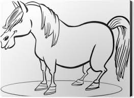 Paard (7) is negenhonderdtweeenveertig keer bekeken. Fotobehang Cartoon Pony Paard Kleurplaat Pixers We Leven Om Te Veranderen