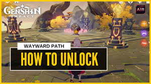 Genshin Impact Unlocking Domain Of The Wayward Path Youtube