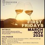 First Fridays – Featuring Coyote Canyon Winery...