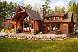 Check spelling or type a new query. A Creative Half Log Hybrid Home In Wisconsin Small Log Homes Log Homes Exterior Log Cabin Homes