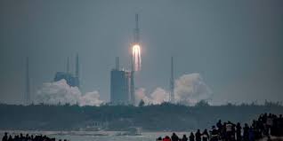 Según informan medios estadounidenses, se espera que el cohete chino long march 5b entre en la atmósfera de la. Zfswgrm9jsbu4m