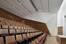 Gallery Of Columbia University Northwest Corner Building Davis Brody Bond Rafael Moneo Moneo Brock Studio 5 Hall Interior Auditorium Design Lecture Theatre