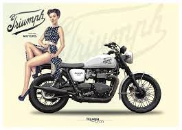 Triumph T100 Pinup Triumph Bikes Triumph T100 Best Motorbike