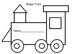 Printable Shape Train Templates Google Search Train Template Train Crafts Train Clipart