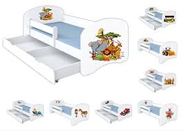 Kinderbett 80x160 cm lgf in rot mit autodesign juniorbett aus robustem material mit lattenrost & matratze jetzt schläft ihr kind im eigenen rennauto! Clamaro Sternenhimmel Kinderbett Mit Matratze 80x160 Cm Jugendbett Baby Sfhs Org