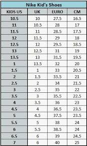 24 Accurate Asics Kids Shoe Size Chart