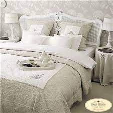 Copriletto Matrimoniale In Cotone E Lino Riquadro Bianco Salotti Scandinavi Copriletto Arredamento