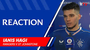 Ianis hagi is a romanian professional footballer who mainly plays as an attacking midfielder for scottish rangers club and the romanian national team. Reaction Ianis Hagi Rangers 1 0 St Johnstone 03 Feb 2021 Youtube