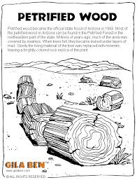 Arizona State Fossil Coloring Page Coloring Pages Landscape Quilts Arizona