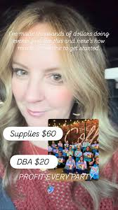Ive made thousands of dollars teaching paint parties and still do today.  With supply costs around $60 and a DBA around $20… it’s a profit every  party 🥳 , comment YAY for next steps! ...
