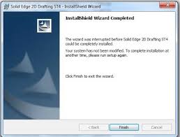 The install process begins by extracting files. Wizard Interrupted