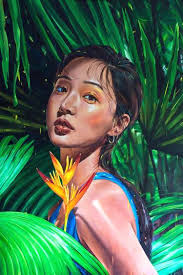 Original Figurative Spray Paint Paintings