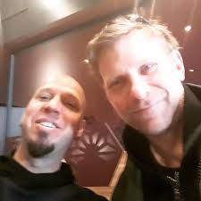 My husband Christopher Allan Poe just ran into Lucifer (Mark Pellegrino).  Should I be worried? #Supernatural #SamAndDean