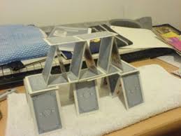 Practice this a few times before moving on to step two. How To Using Techniques Ish Make A House Of Cards 3 Steps Instructables