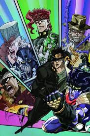 Jojo Bizarre Adventure Anime Jojo S Bizarre Adventure Jojo S Bizarre Adventure Anime Retro Poster