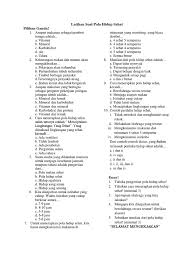 Kumpulan soal ips kelas 7 semester 1 kurikulum 2013. Latihan Soal Pola Hidup Sehat