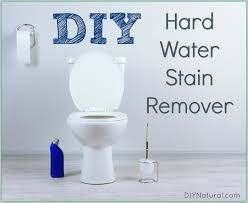 Install a home water softener. A Diy Hard Water Stain Remover Recipe For Cleaning Toilets And More