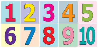 The elephant is of medium size and is 10. 9 Best Printable Numbers From 1 30 Printablee Com