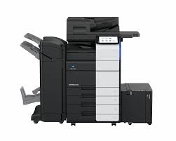 A unique infoline display shows you operating status and a large 8. Bizhub C550i A3 Multifunktionssystem Farbe Und S W Konica Minolta