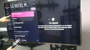 Lg tvs are available with plasma, lcd and led screens. How To Enter Lg Hotel Mode Setting Lg Commercial Display Obedience Youtube