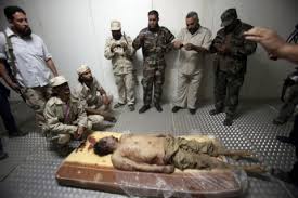 They dragged him out and pushed along the road by the people where he. Icc Suspects Gaddafi Death Was War Crime Novinite Com Sofia News Agency