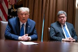 Joint statement by attorney general of the united states william p. Trump And Attorney General William Barr Are At Odds Over The Slow Pace Of Justice Department