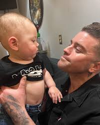 First show of this run with @litbandofficial @fenixtx and  @nightslikethieves was epic in San Diego! Little guy partied with his  Punkrock family!