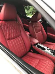 Our Es 10 Roasted Red Pepper Leather Is An Obvious Favorite For Any Car Interior And This One Looks Phenomenal Leathe Vintage Hot Rod Custom Leather Leather