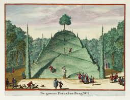 Extreme Garden Design Mount Of Panassus Engraving By Johannes Van Den Aveele From 1690 S Of The Baroque Antique Illustration Dutch Gardens Environmental Art