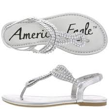 Payless Silver Sandals Girls Google Search Flower Girl Shoes Rhinestone Sandals Girls Shoes
