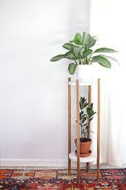 A Vous Le Meuble Porte Plante Diy Inestimable Diy Plants Decor Diy Plant Stand Plant Decor