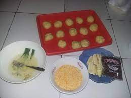 Chocochip, almond slice (sesuai selera) ± 1 jam. Roti Goreng Pisang Coklat Bahan Bahan Resep Aneka Jajan Pasar Facebook