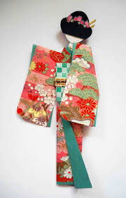 Origami Washi Doll For Framing Japanese Origami Paper Dolls Japan Crafts