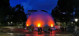 Custom geodesic dome homes by pacific domes! Airdome Airblox Fulldome Event Tents