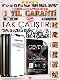 Последние твиты от garanti bbva (@garantibbva). Iphone 12 Pro Max Gevey Sim Gecerli Degil Cozumu