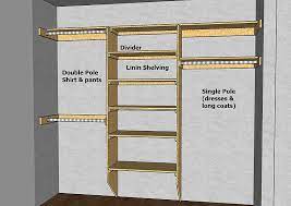 A properly built organizer can work wonders in a coat closet or pantry. Gary Katz Online Diy Closet Shelves Diy Closet Storage Closet Planning
