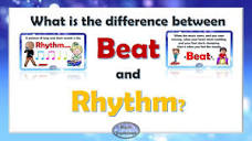 What is the difference between beat and rhythm? Music lesson for ...