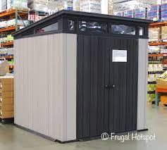 Plastic storage sheds costco | best storage design 2017. Costco Sale Keter 7 X 7 Resin Outdoor Storage Shed Frugal Hotspot Outdoor Storage Sheds Resin Outdoor Storage Plastic Storage Sheds