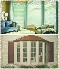Should each window be treated individually, or should the group be viewed as one large window? 3 Window Covering Ideas To Decorate Bow Windows
