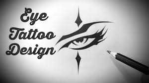Some like the real looking eye and some go for the cartoonist … How To Draw Eye Tattoo Design Drawing Drawing Stylish Tattoo Designs Easy On Paper Youtube