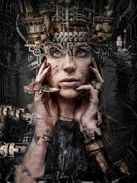 Biomechanoid Necronaut , 6ft sculpture inspired by the master .