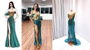 Catriona gray wore another creation of mak tumang at miss universe 2018's evening gown competition. Look Mak Tumang Shares Photos Of 3rd Gown Catriona Gray Was Supposed To Wear In Miss Universe The Filipino Times