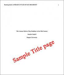 Should i use a letterhead with my cover letter?. Cover Letter In Apa 6th Edition Apa Series Part Four Apa Title Page