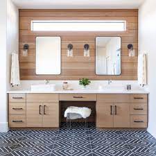 Dark walnut is a classic color for any piece of furniture. 23 Gorgeous Bathroom Cabinet Ideas For Any Style