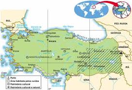 Mapa online de turquía googlemapa. Turquia Aspectos Geograficos E Socioeconomicos Da Turquia Geografia Izmir Mapa