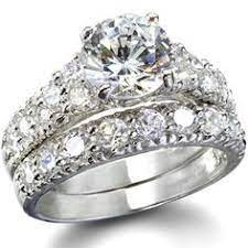 Fake Wedding Ring Sets That Look Real Cz Wedding Ring Sets Wedding Ring Sets Fake Wedding Rings